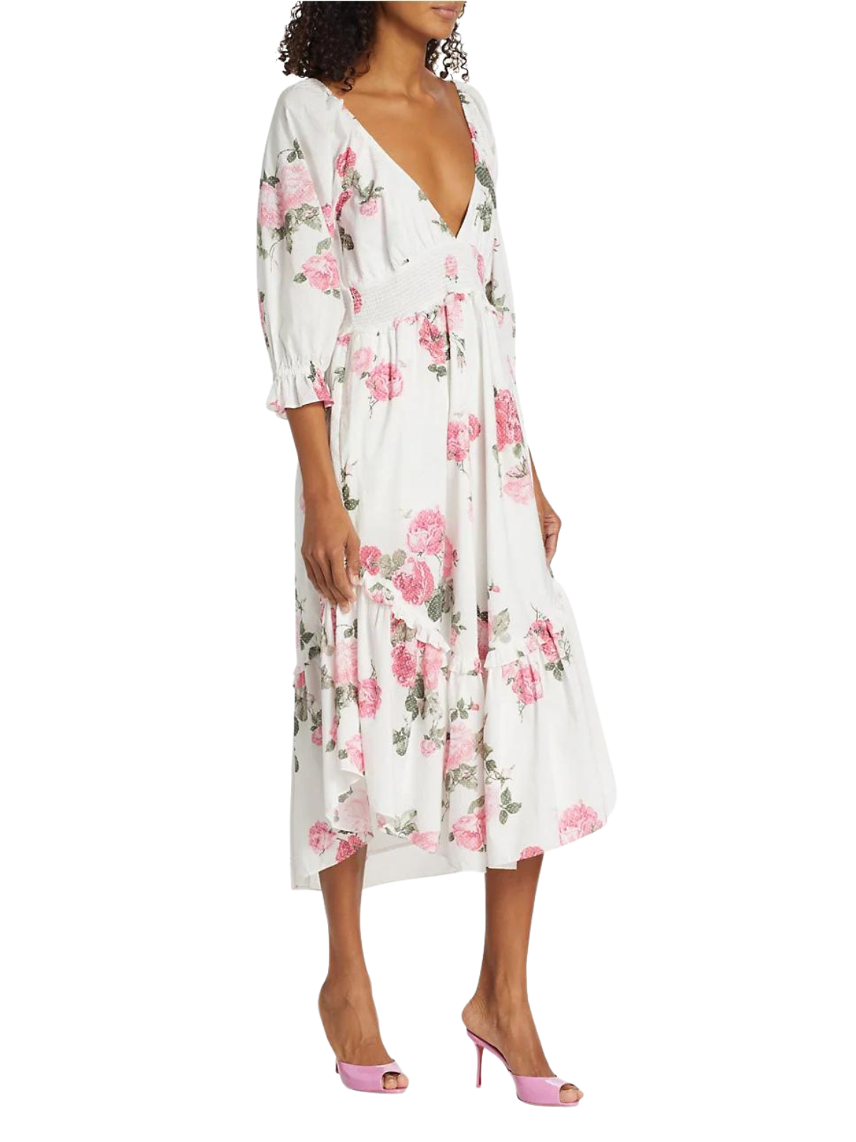 firefly pink dress Candy Pink Self-Tie Strap Fit-And-Flare Dress Firefly Boutique