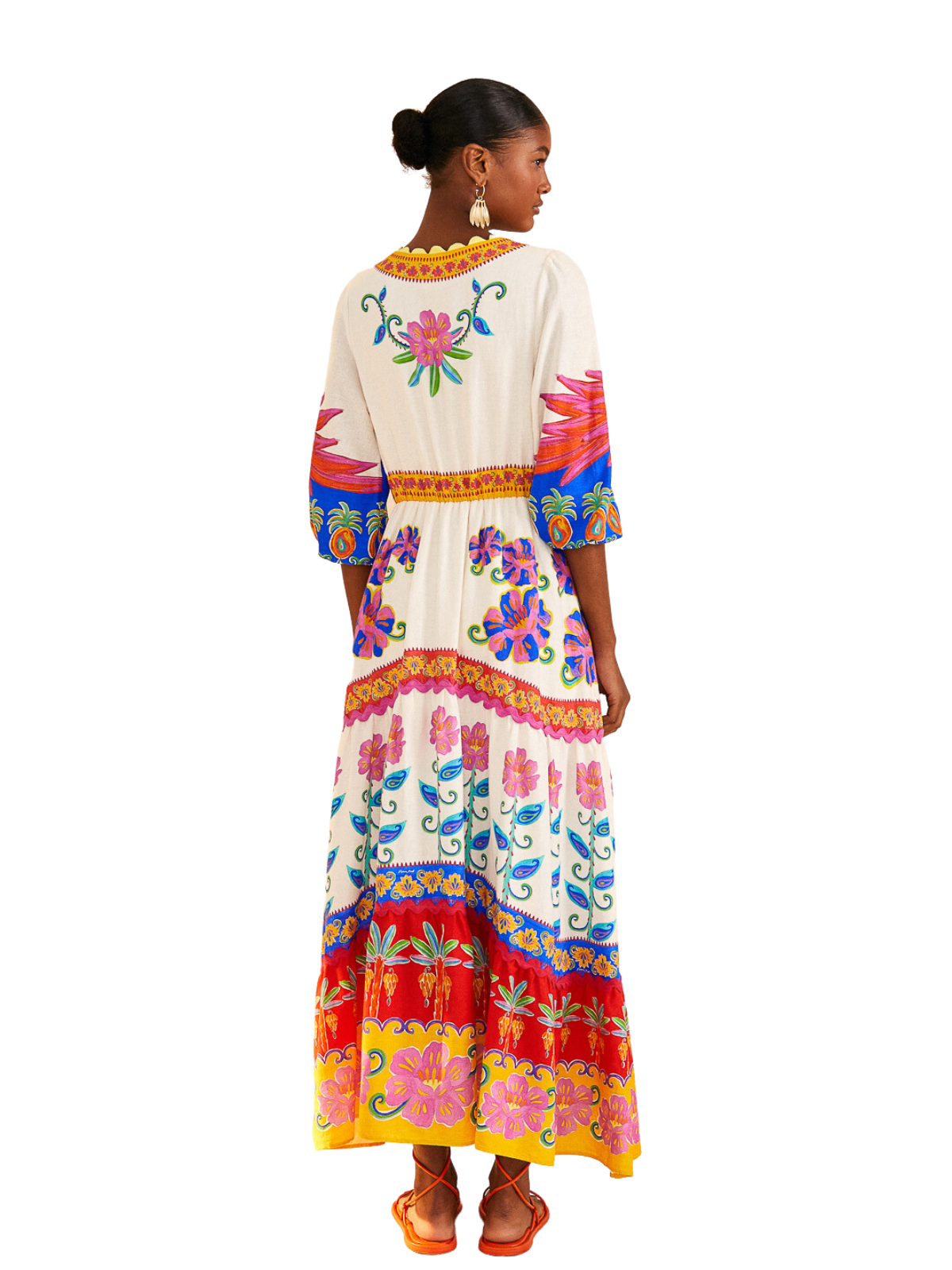 farm rio vivid garden maxi dress FARM Rio Vivid Garden Off White Mini Dress