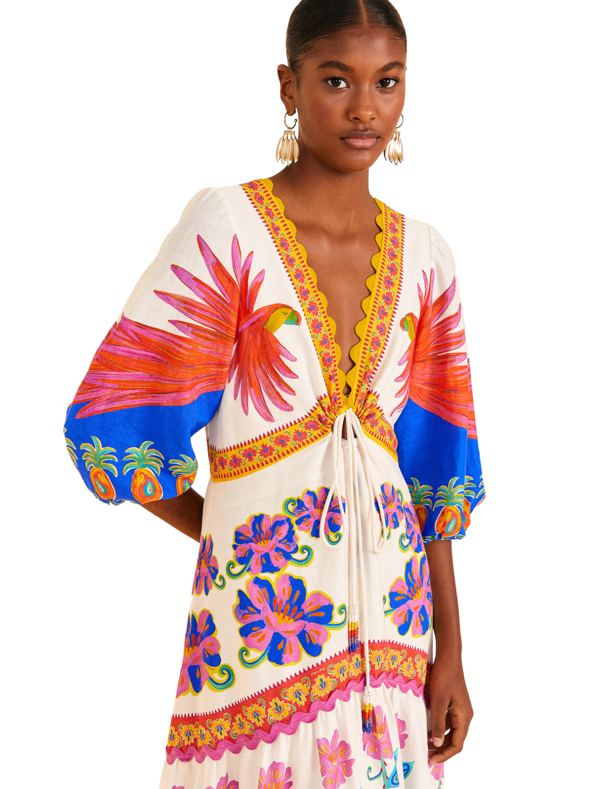 farm rio vivid garden maxi dress Vivid Garden Maxi Dress The RiverLane