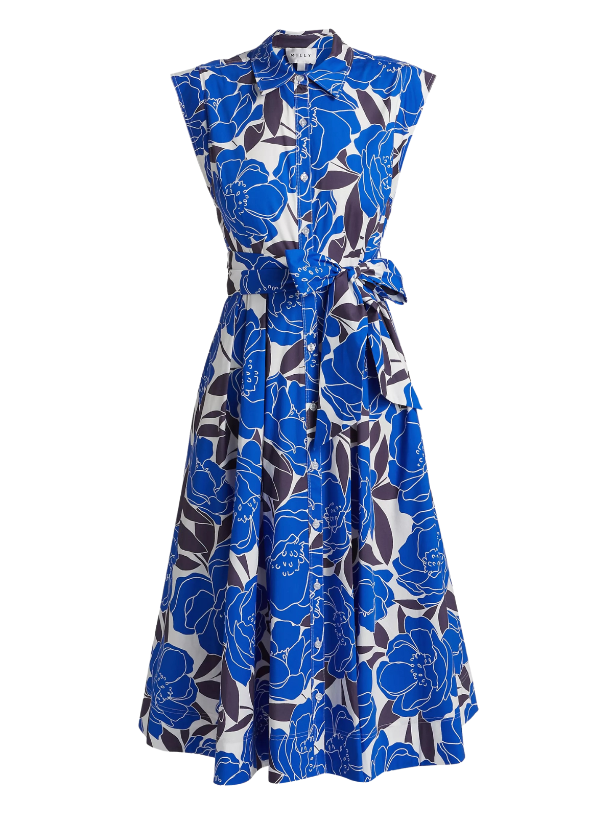 jules floral midi dress Ginger Sleeveless Floral Midi Dress