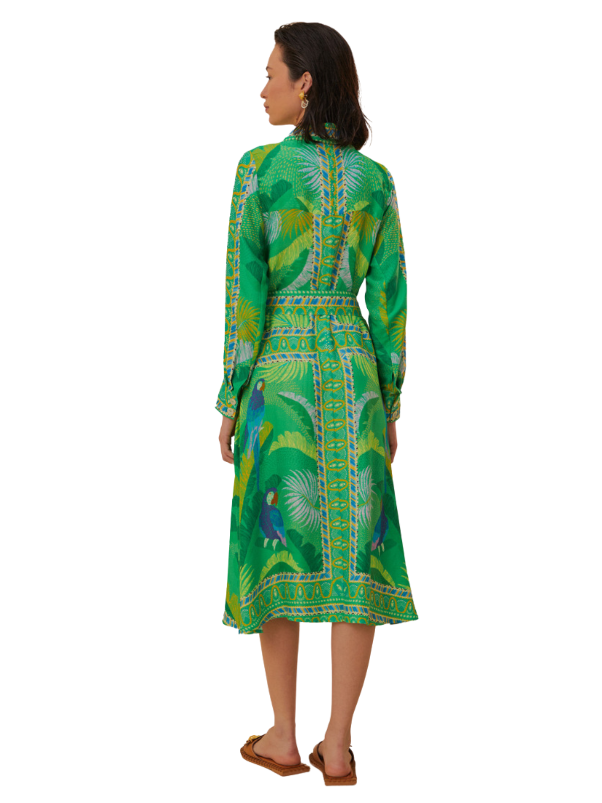 farm rio macaw scarf maxi dress outfitsbynikkibeville on LTK