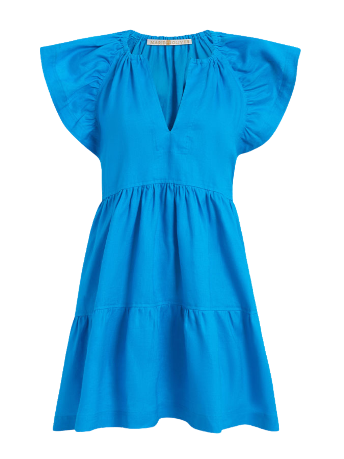 bondi blue dress Azazie In-Stock Plus Size Bridesmaid Dresses A-Line Square Neck Floor-Length Chiffon