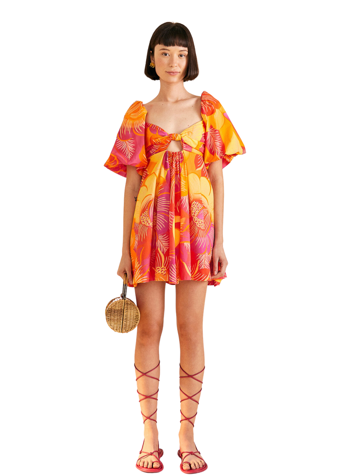 farm rio summer garden ombre mini dress Summer Garden Mini Dress The RiverLane