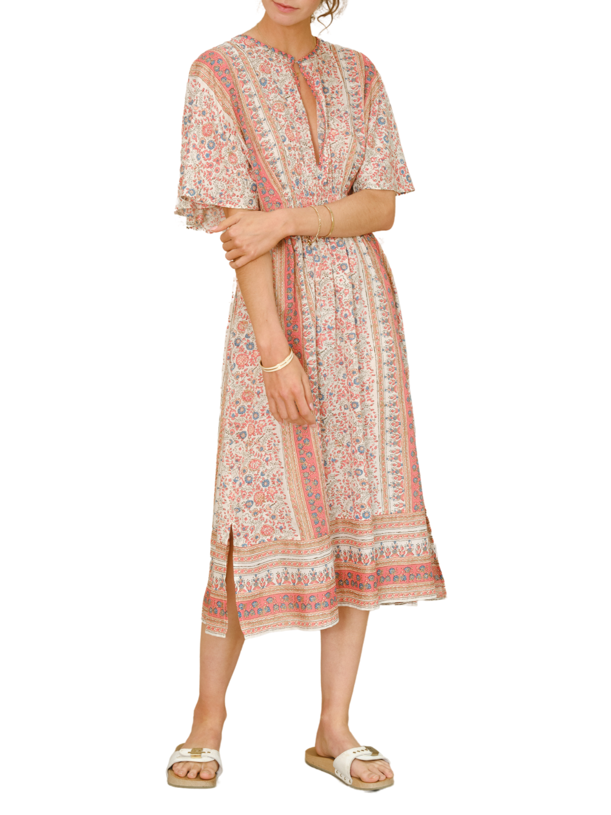 Cass Midi Dress The RiverLane Cass Midi Dress The RiverLane