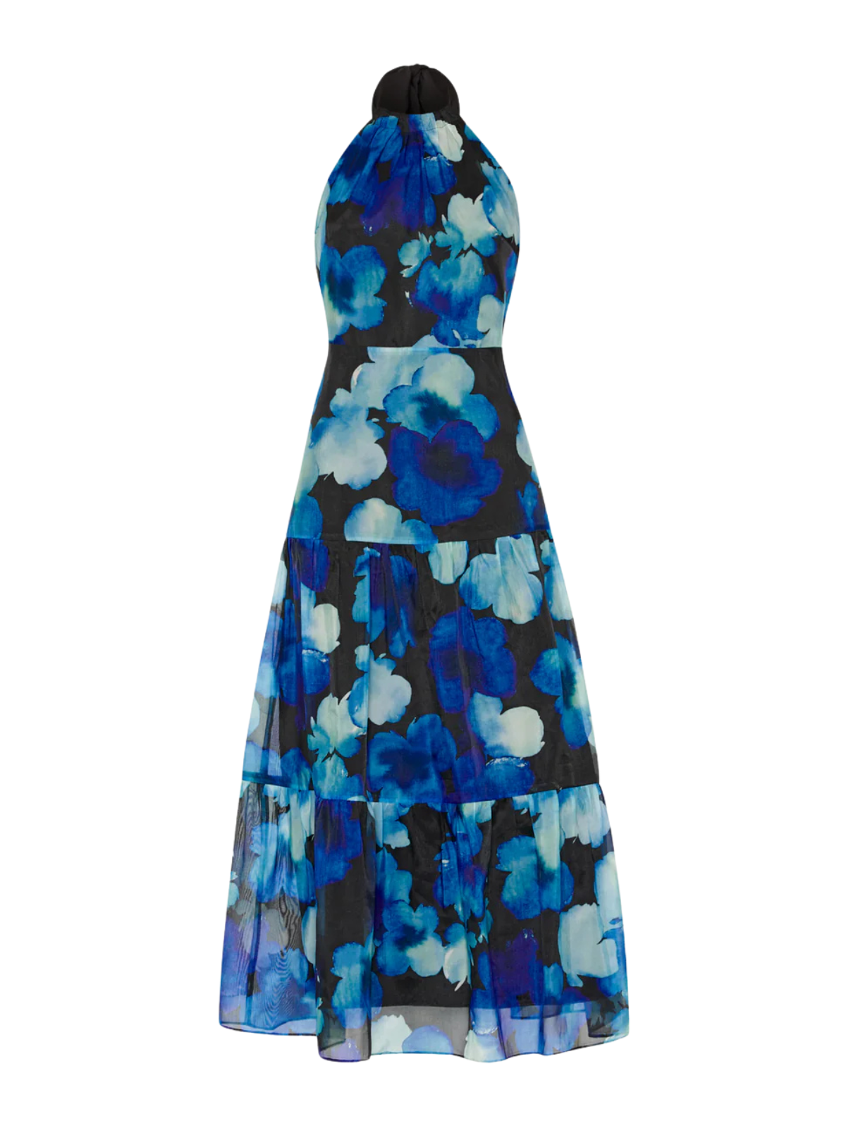 Hayden Watercolor Petals Organza Dress The RiverLane Hayden Watercolor Petals Organza Dress The RiverLane