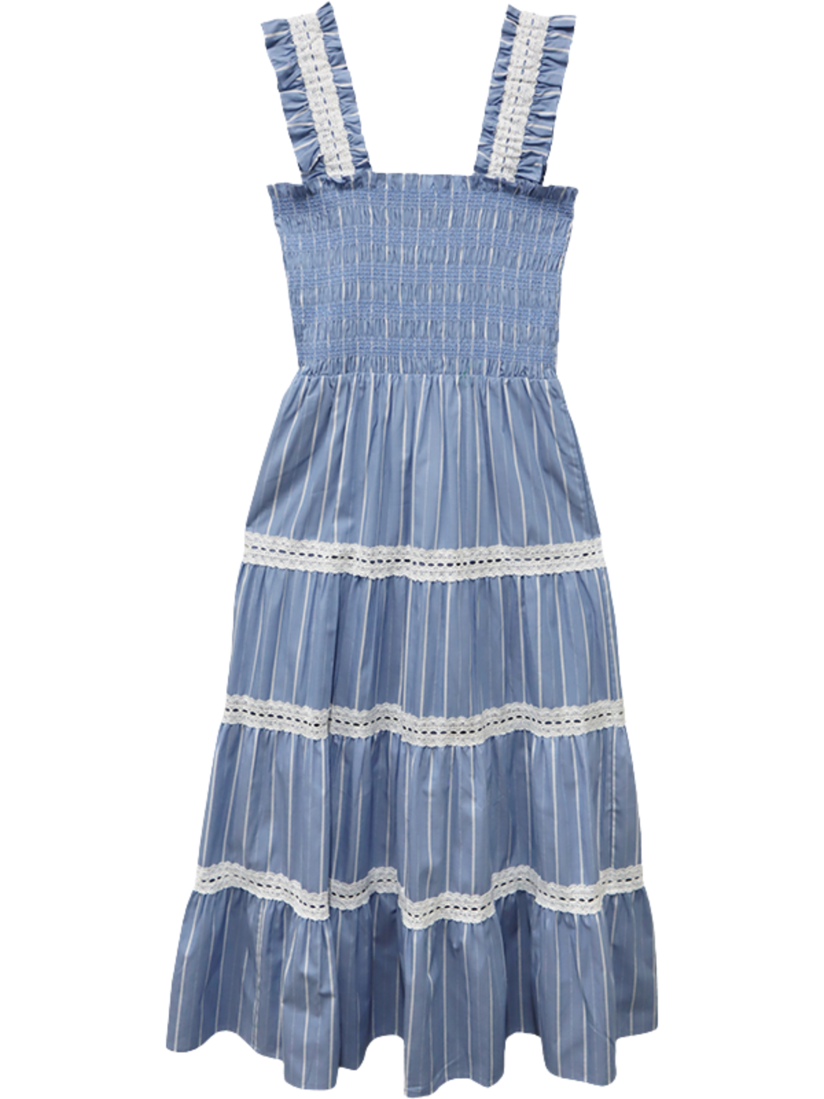 karen kane tiered midi dress Karen Kane Women's Stripe Sleeveless Tiered Midi Dress, Large