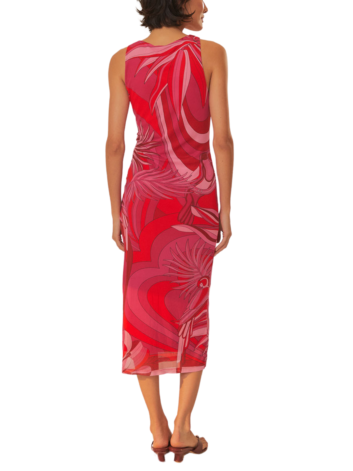 Endless Summer Red Tulle Midi Dress The RiverLane Endless Summer Red Tulle Midi Dress The RiverLane