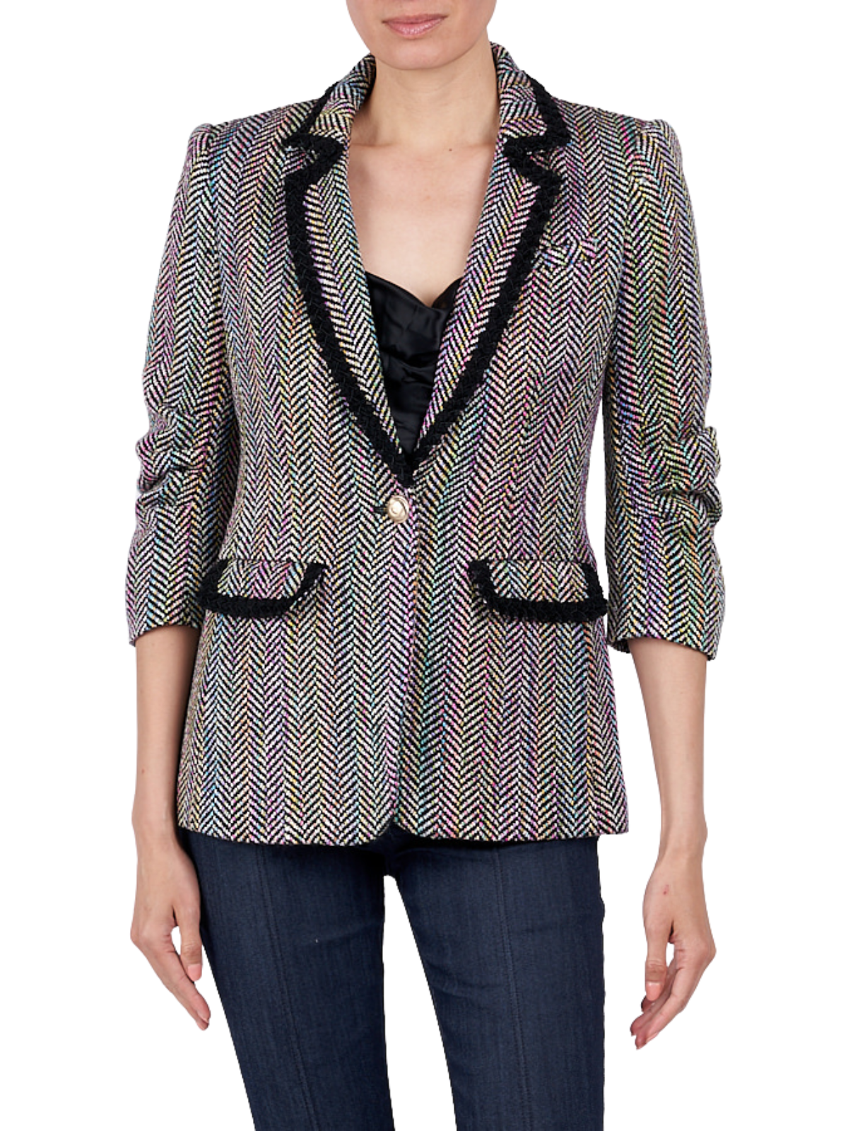 Mika Tweed Khloe Blazer – The RiverLane