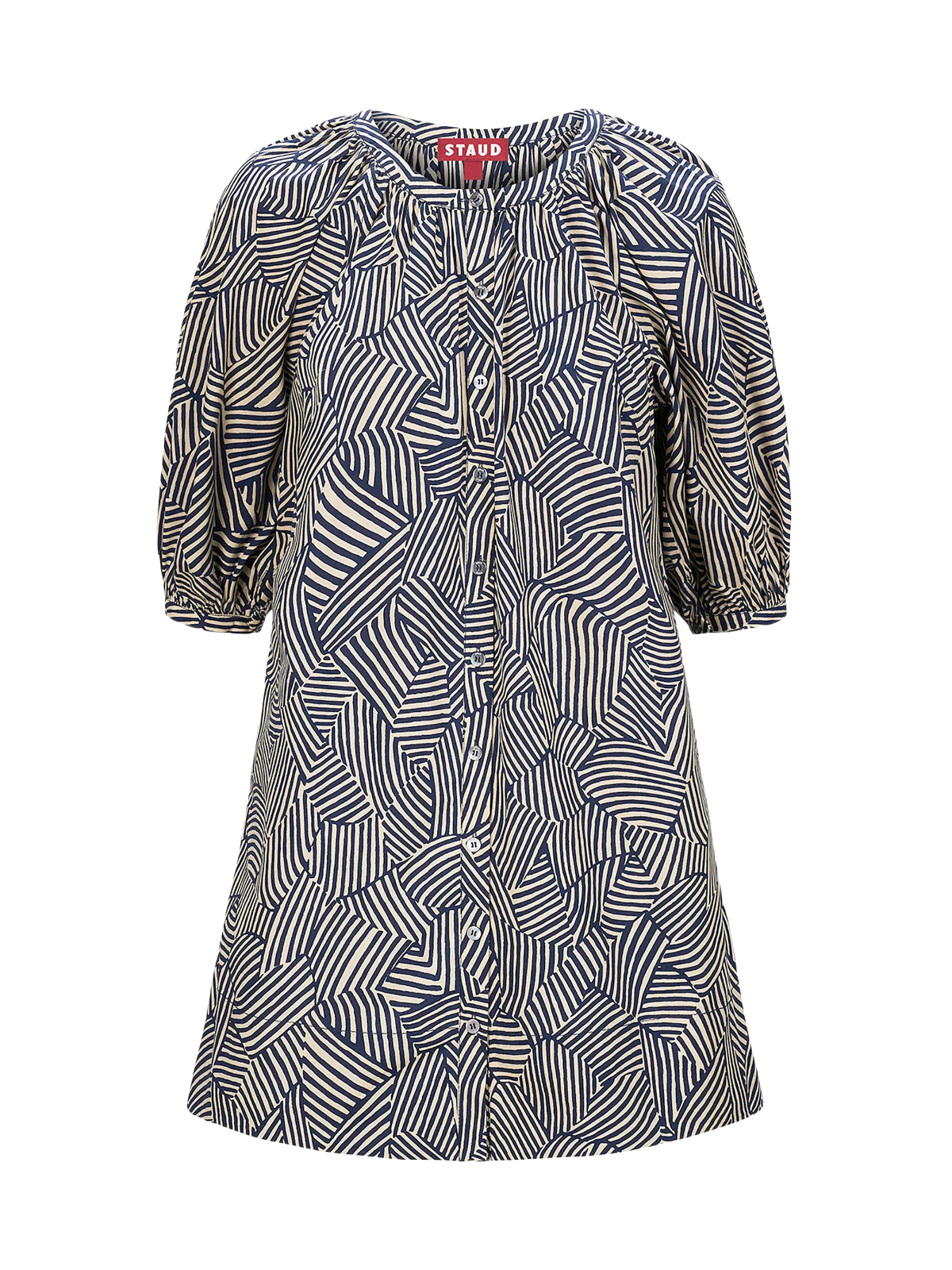 mini vincent dress staud Mini Vincent dress- khaki