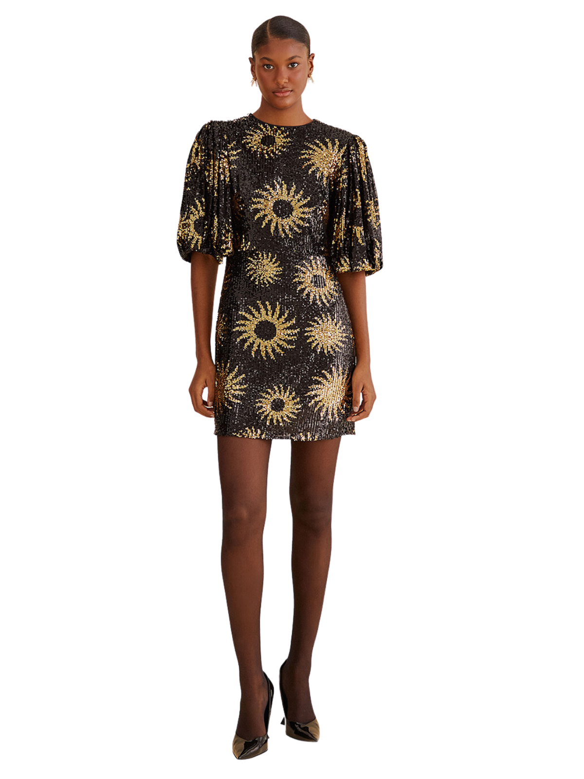 sunny mood sequin mini dress Black Sunny Mood Sequin Mini Dress Fourteenth Boutique
