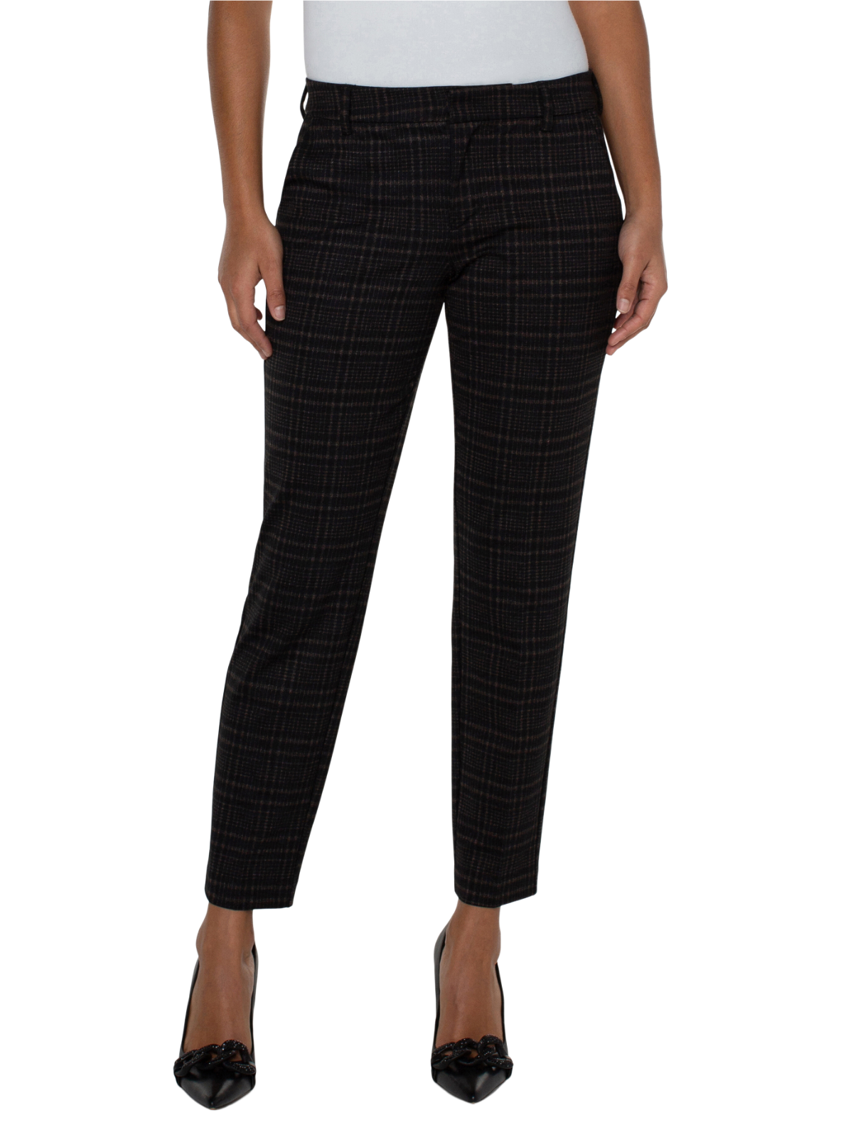 Black/Mocha Kelsey Trouser – The RiverLane