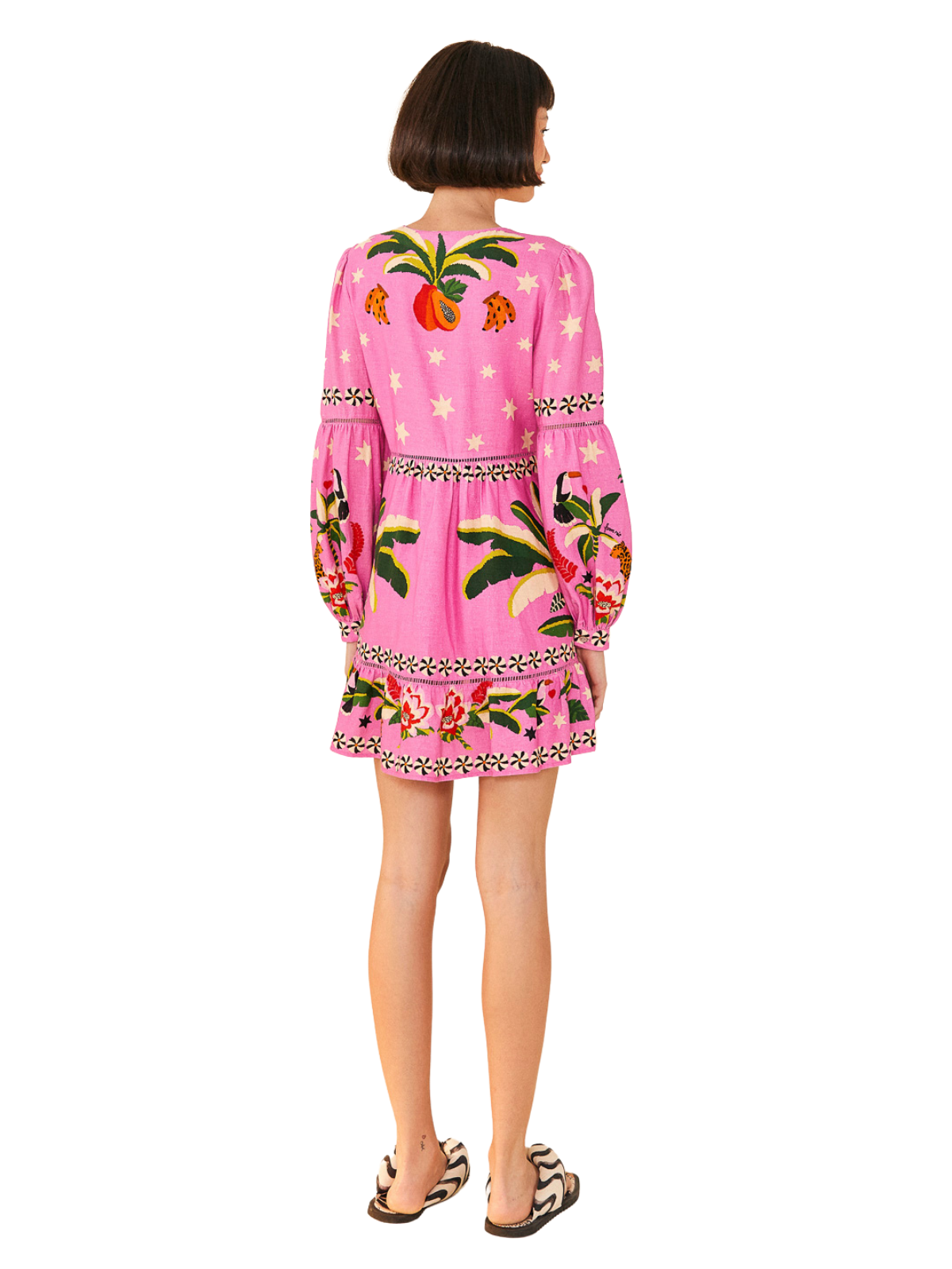 farm rio pink leopard mini dress Farm Rio Pink Leopard Outfit On LTK