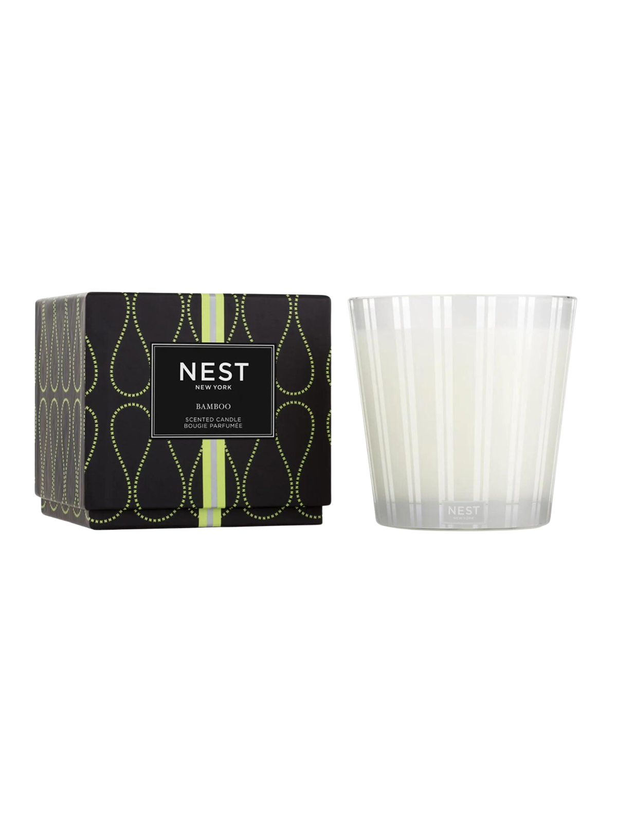 Nest 3Wick Candle Bamboo The RiverLane
