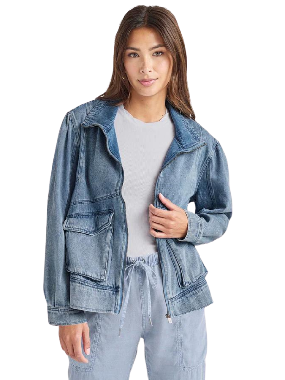 Capri Jacket Capri Denim Jacket – The RiverLane