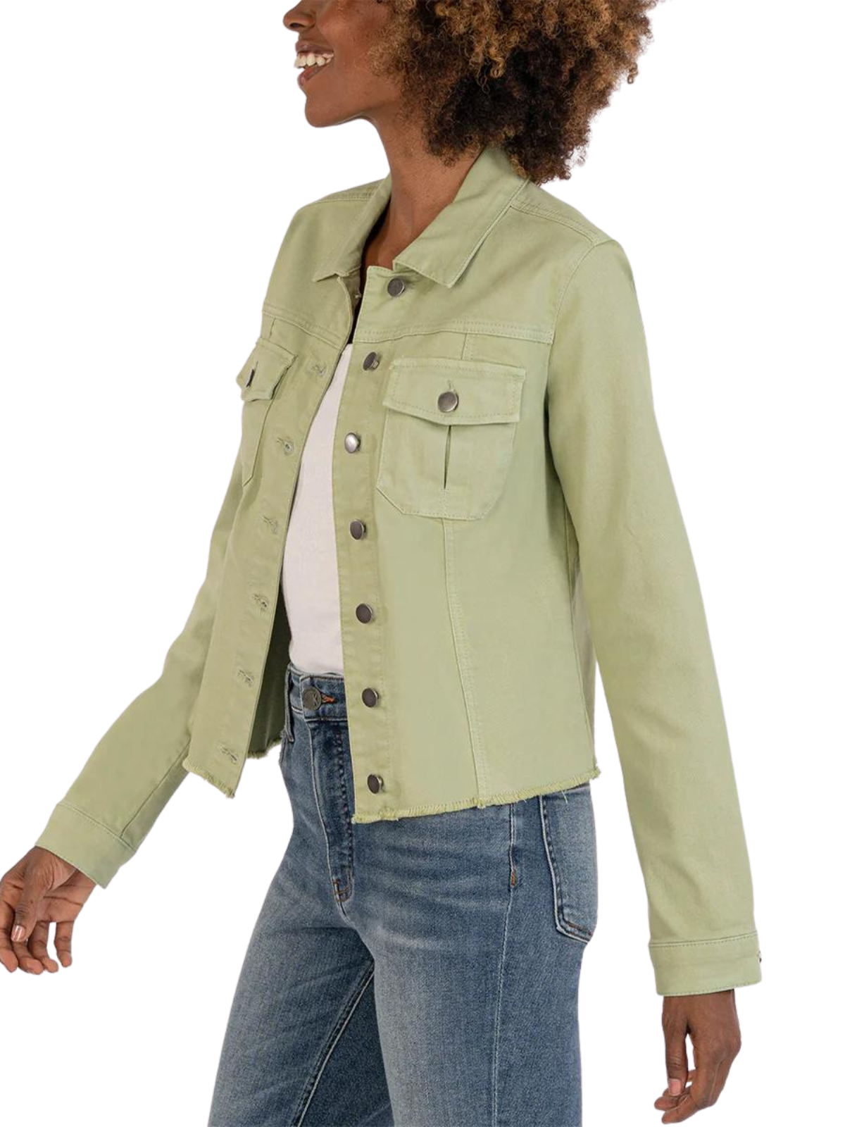 Buy Ketch Green Denim Jacket for Women Online at Rs1068  Ketch