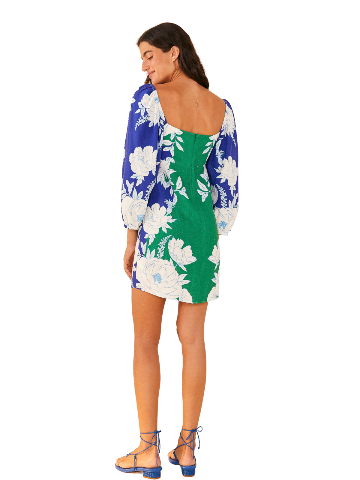Soft Garden Mini Dress The RiverLane Soft Garden Mini Dress The RiverLane